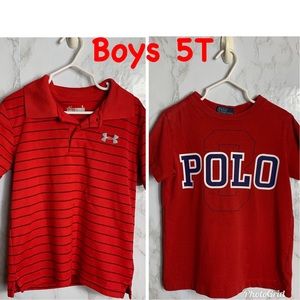 Boys Polo T-shirt 5T